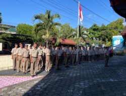 Apel Pagi Rutin, Perkuat Disiplin dan Semangat Kerja Pegawai Kantor Pertanahan Kabupaten Magetan