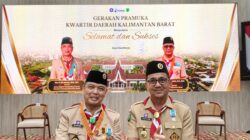Hadiri Pelantikan Kwarda Kalbar, Yustianus Perkuat Komitmen Bengkayang untuk Pramuka