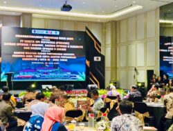 Kepala Kantor Pertanahan Kabupaten Madiun Hadiri Penandatanganan PKS PT KAI Persero dengan Kantor Wilayah BPN Provinsi Jawa Timur