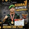 Dua Prajurit Brigif TP 45/SB Harumkan Nama Kodam XXI/RI di Kejuaraan Karate Nasional