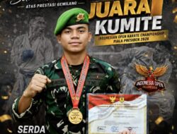 Dua Prajurit Brigif TP 45/SB Harumkan Nama Kodam XXI/RI di Kejuaraan Karate Nasional