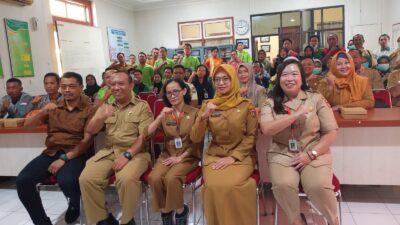 IKUTI SOSIALISASI--Rumah Sakit Umum Daerah (RSUD) dr. Soeroto Ngawi menggelar sosialisasi, pelatihan, dan simulasi kesiapsiagaan bencana di Ruang Komite Medik, Selasa (23/6/2026)