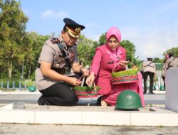 Jelang HUT Bhayangkara ke-80, Polres Magetan Ziarah ke TMP Yudhonegoro