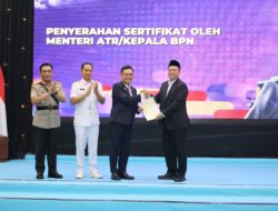 Penyerahan Sertipikat Hak Pakai Lemhannas RI, Menteri Nusron Dorong Penguatan Legalitas Aset Negara