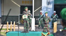Kodim Ponorogo Laksanakan Upacara Rutin 17-an, Bacakan Amanat Pangdam V/Brawijaya