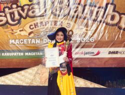 Siswi SMAN 1 Maospati Sabet Juara III pada Fashion Show Batik Bambu Magetan
