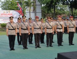 Mutasi Delapan Pejabat, Kapolres Magetan Dorong Kinerja Lebih Profesional