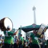Kebersamaan Warnai HUT ke-65 Kostrad, Pangdam XXI/Radin Inten Berlari dan Bermusik di Monas