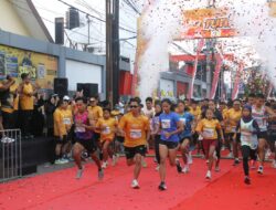 Bhayangkara Run 2026 Meriah, 1.500 Pelari Padati Mapolres Ponorogo