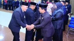 Puluhan Pejabat Pemkab Pringsewu Dilantik, Bupati Ingatkan Pentingnya Integritas
