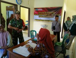 Program Safari KB Kes Kodim Ponorogo Disambut Antusias Warga Desa Poko