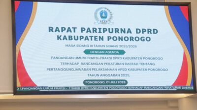 Silpa Rp96,4 Miliar Jadi Sorotan, DPRD Desak Pembenahan APBD Ponorogo