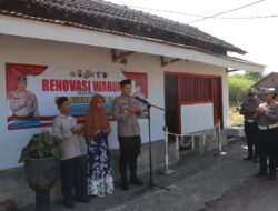 Polri untuk Masyarakat, Polres Magetan Renovasi Warung Pelaku Usaha Mikro