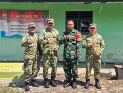 Kunjungan Pangdam XXI/RI ke Koramil Kotabumi Perkuat Sinergi dan Profesionalisme