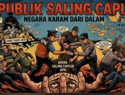 Republik Saling Caplok, Ketika Hukum Jadi Alat Sandera dan Pejabat Beruang Tanpa Seri ​