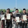 Momentum Hari Jadi Kabupaten Madiun ke-458, Kantor Pertanahan Kabupaten Madiun Serahkan Sertipikat PTSL dan Tanah Wakaf Secara Simbolis