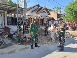 Tim Medis TMMD 129 Rutin Keliling Beri Layanan Kesehatan bagi Satgas dan Warga
