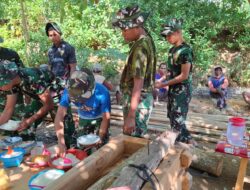 Sarapan Bersama Jadi Momen Satukan Langkah TNI dan Warga di Lokasi TMMD