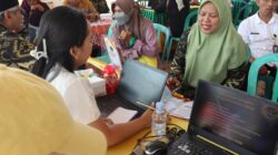 Kantor Pertanahan Kabupaten Madiun Hadirkan Layanan Pertanahan pada Bahana Bersahaja di Desa Dempelan