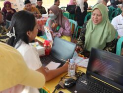 Kantor Pertanahan Kabupaten Madiun Hadirkan Layanan Pertanahan pada Bahana Bersahaja di Desa Dempelan