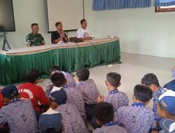 Siswa SMPN 1 Jambon Antusias Ikuti Wasbang TMMD 129, Kepala Sekolah Beri Apresiasi