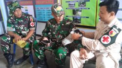 Tim Kesehatan TMMD 129 Bulu Lor Siaga Keliling Jaga Kondisi Satgas dan Warga