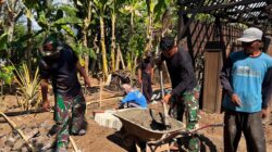 Bangga Mengabdi, Personel Satgas TMMD 129 Wujudkan Kepedulian untuk Warga Bulu Lor