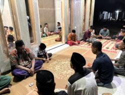 Kebersamaan Satgas TMMD dan Warga Terjalin Erat Lewat Kenduri Malam Hari