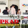 Polda Riau Segel Kantor LPSE Rohil, Usut Tuntas Dugaan Korupsi Jembatan Air Hitam Pujud
