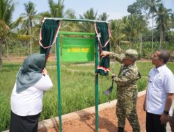 Karya Bakti TNI Kodim 0424/Tanggamus di Banjar Rejo Resmi Ditutup, Dandim Tekankan Gotong Royong