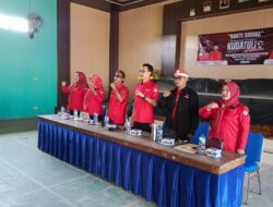 PDI Perjuangan Pringsewu Peringati 30 Tahun Kudatuli, Bagikan Sembako ke Yatim dan Duafa