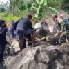 Gotong Royong Total: Cor Jembatan Bulu Lor Dikerahkan Semua Unsur Hingga PSHT-PSHW