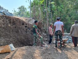 Akses Terpangkas 8 Km, TMMD 129 Bangun Jembatan dan Talud Penghubung Bibis-Gupit
