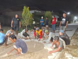 Secangkir Semangat: Warga Ngipik Sediakan Kopi untuk Satgas TMMD 129