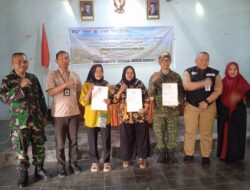 TMMD 129 Kodim 0802 Ponorogo Gandeng Dinkop Jatim Gelar Penyuluhan UMKM dan Fasilitasi NIB di Bulu Lor