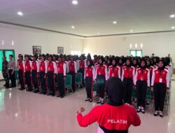 Kodim 0804 Magetan Gembleng 72 Calon Paskibraka Jelang HUT ke-81 RI