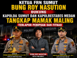 Ketua FRN Sumut Dorong Penanganan Profesional Laporan Dugaan Penipuan dan Fitnah di Medan