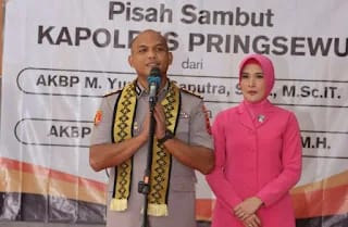 AKBP Dadi Perdana Putra Resmi Jabat Kapolres Pringsewu Gantikan AKBP M. Yunnus Saputra