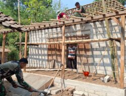 Purna Tugas Tak Surutkan Semangat, Kamituwo Gupit Tetap Kawal Rehab RTLH TMMD 129