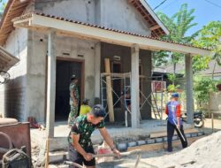 Progres 80%, Rumah Hadi Siswanto di TMMD 129 Bulu Lor Segera Layak Huni