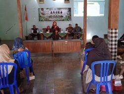 TMMD ke-129 Kodim Ponorogo Ajak Warga Bulu Lor Optimalkan Bank Sampah