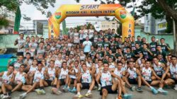 Pangdam XXI/RI Lepas Lari 10K, Perkuat Soliditas Prajurit di HUT Ke-1 Kodam Radin Inten