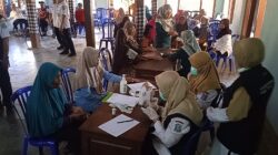 TMMD Ke-129 Kodim 0802/Ponorogo Sapa Warga Bulu Lor Lewat Layanan Kesehatan dan Pengobatan Gratis