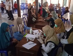 TMMD Ke-129 Kodim 0802/Ponorogo Sapa Warga Bulu Lor Lewat Layanan Kesehatan dan Pengobatan Gratis
