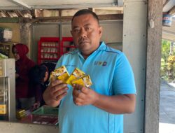 Tim Gabungan Satpol PP dan Bea Cukai Madiun Sita 108 Batang Rokok Ilegal Merek Tinta Emas