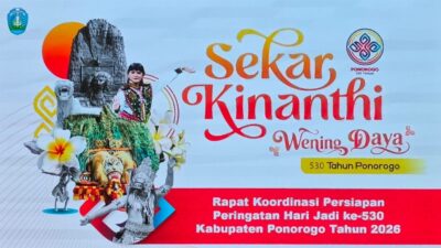 19 Hari Pesta Budaya “Sekar Kinanthi Wening Doyo” Meriahkan Hari Jadi ke-530 Ponorogo