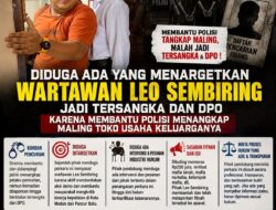 Leo Sembiring Diduga Ditarget Jadi Tersangka Usai Bantu Polisi Tangkap Maling di Toko Keluarga