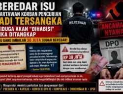 Beredar Isu Ancaman dan Imbalan Rp30 Juta untuk Wartawan Tersangka Kasus Pencurian di Medan