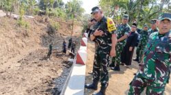 Wasev Mabesad Tinjau TMMD 129 Bulu Lor, Target Seluruh Sasaran Rampung 13 Agustus