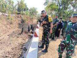 Wasev Mabesad Tinjau TMMD 129 Bulu Lor, Target Seluruh Sasaran Rampung 13 Agustus